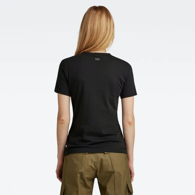 G-star Raw Shirts*Nysid slim T-Shirt dk black