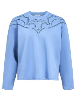 Object Pullover & Sweatshirts*OBJBETZY L/S LO PULLOVER E AW FAIR 24 riverside