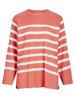 Object Pullover & Sweatshirts*OBJESTER LS KNIT TOP NOOS georgia peach