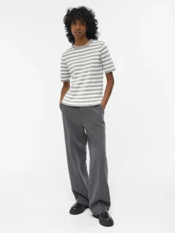 Object Pullover & Sweatshirts*OBJESTER S/S NEW KNIT PULLOVER NOOS Light Grey Melange