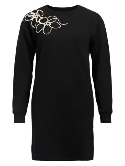 Object Kleider*OBJEVE RE L/S SWEAT DRESS 137 Black