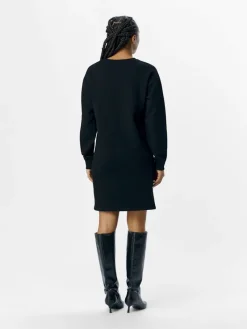 Object Kleider*OBJEVE RE L/S SWEAT DRESS 137 Black