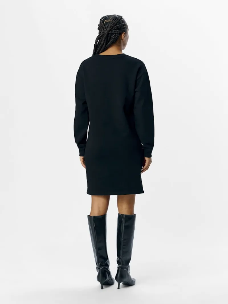 Object Kleider*OBJEVE RE L/S SWEAT DRESS 137 Black