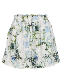 Object Shorts*OBJIDDA HW SHORTS 132 white sand