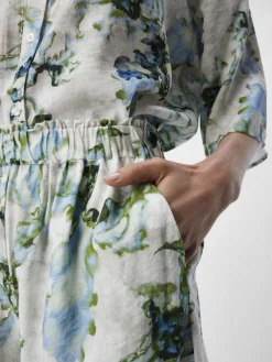 Object Shorts*OBJIDDA HW SHORTS 132 white sand