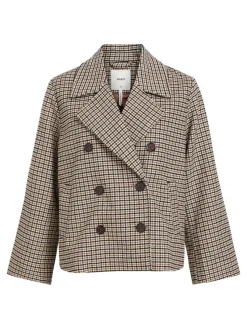 Object Jacken*OBJKEILY SHORT JACKET NOOS sepia