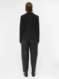 Object Jacken*OBJLISA L/S BUTTON BLAZER NOOS Black