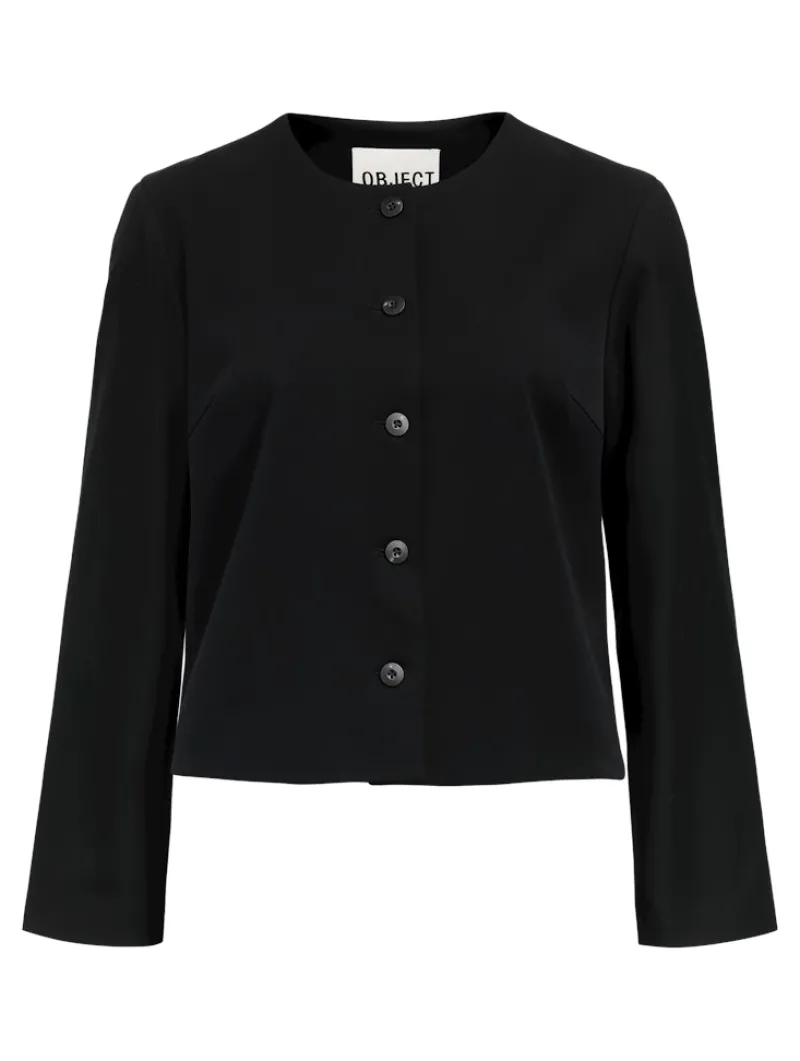 Object Jacken*OBJLISA L/S RE BLAZER NOOS Black