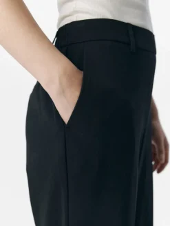 Object Hosen*OBJLISA MW STRAIGHT PANT NOOS Black