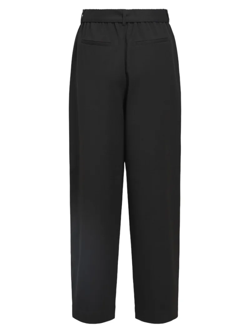 Object Hosen*OBJLISA MW STRAIGHT TIE PANT DIV Black
