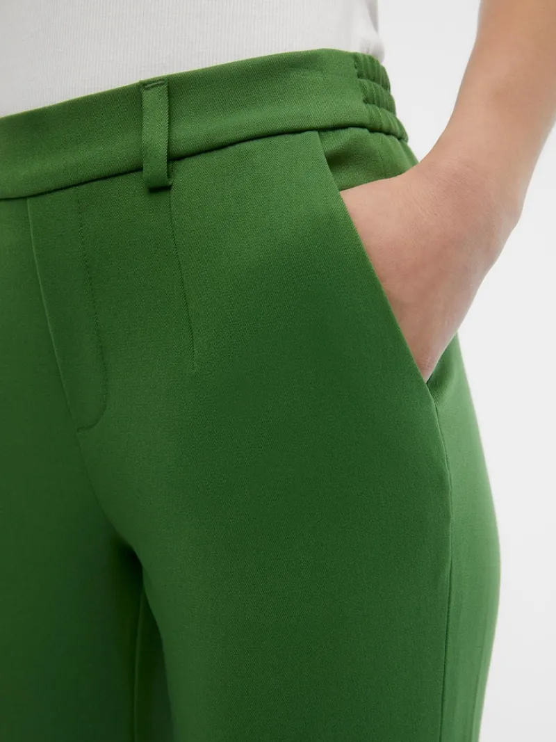 Object Hosen*OBJLISA SLIM PANT NOOS Artichoke Green