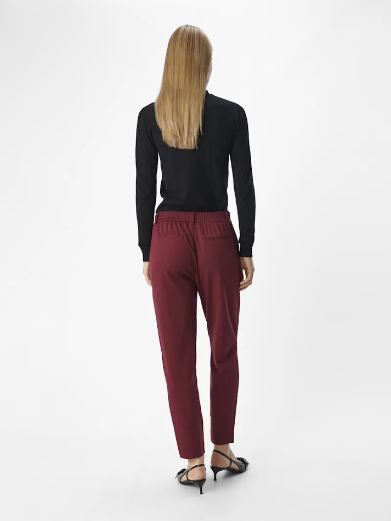 Object Hosen*OBJLISA SLIM PANT NOOS cabernet