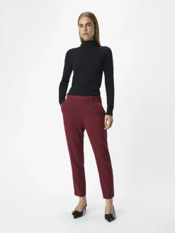 Object Hosen*OBJLISA SLIM PANT NOOS cabernet