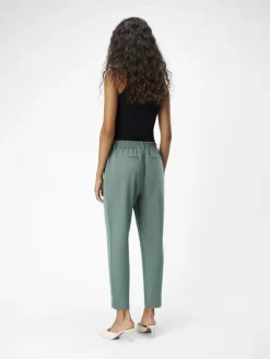 Object Hosen*OBJLISA SLIM PANT NOOS dark forest