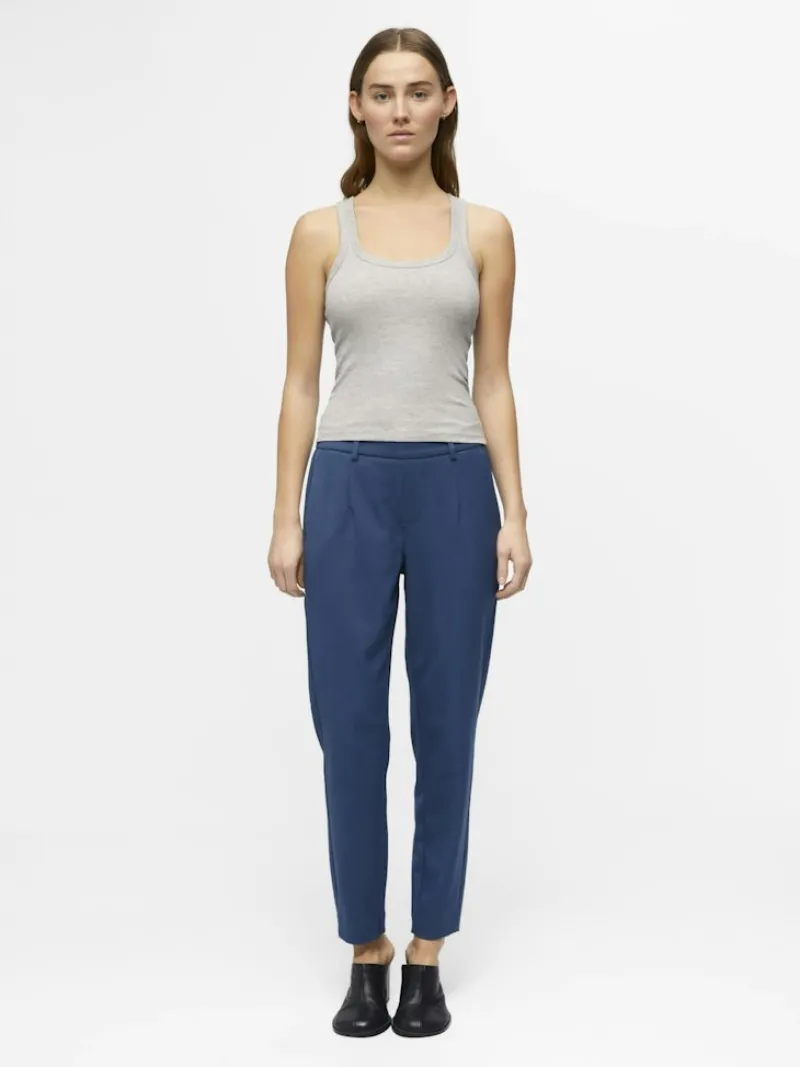 Object Hosen*OBJLISA SLIM PANT NOOS dark denim