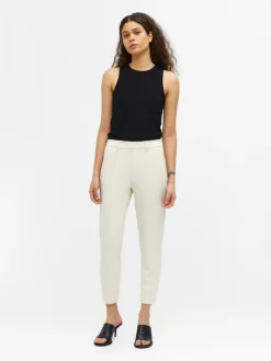 Object Hosen*OBJLISA SLIM PANT NOOS hellgrau2