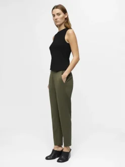 Object Hosen*OBJLISA SLIM PANT NOOS Ivy Green