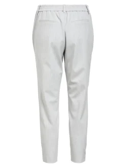 Object Hosen*OBJLISA SLIM PANT NOOS Light Grey Melange