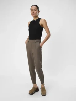 Object Hosen*OBJLISA SLIM PANT NOOS Morel