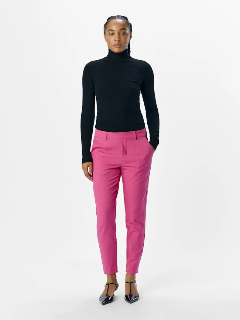 Object Hosen*OBJLISA SLIM PANT NOOS Raspberry Sorbet