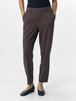 Object Hosen*OBJLISA SLIM PANT NOOS seal brown