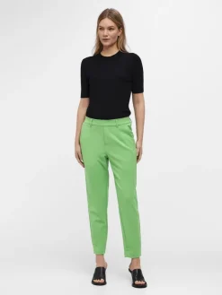 Object Hosen*OBJLISA SLIM PANT NOOS vibrant green