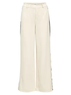 Object Hosen*OBJLISA WIDE PANT AOP NOOS sandshell