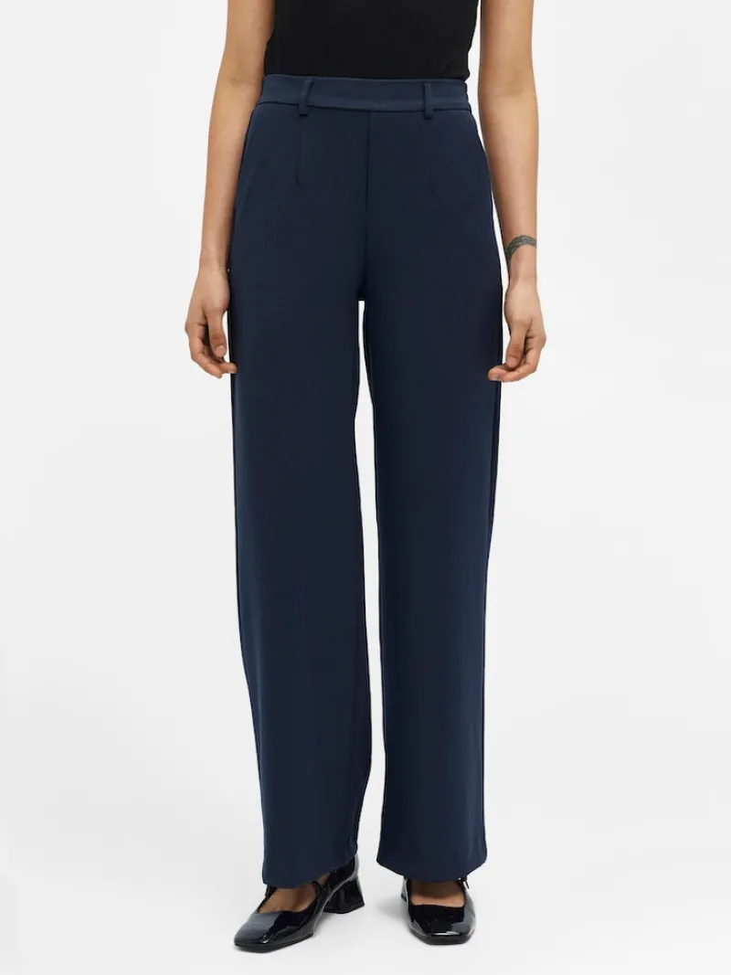 Object Hosen*OBJLISA WIDE PANT NOOS dunkelblau2
