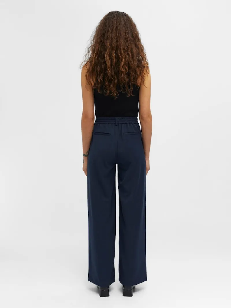 Object Hosen*OBJLISA WIDE PANT NOOS dunkelblau2
