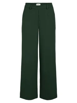 Object Hosen*OBJLISA WIDE PANT NOOS dunkelgrün2