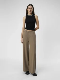 Object Hosen*OBJLISA WIDE PANT NOOS Fossil