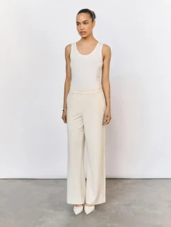 Object Hosen*OBJLISA WIDE PANT NOOS hellgrau2