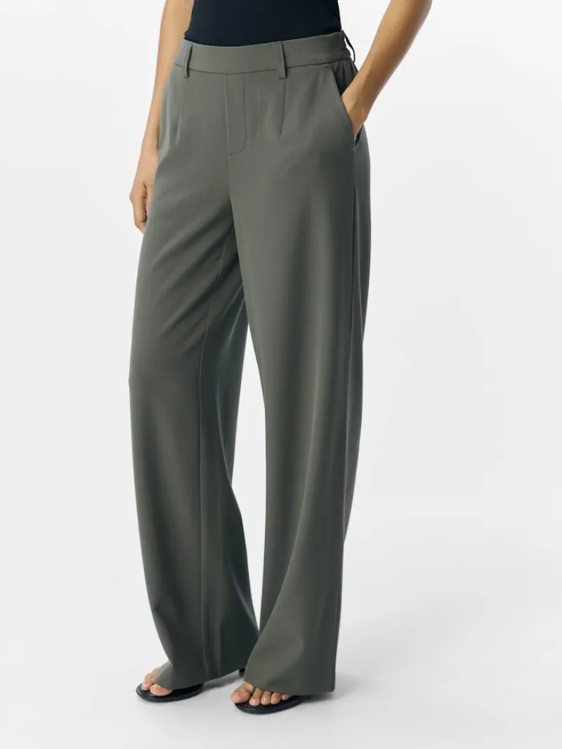 Object Hosen*OBJLISA WIDE PANT NOOS kambaba