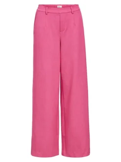Object Hosen*OBJLISA WIDE PANT NOOS Raspberry Sorbet