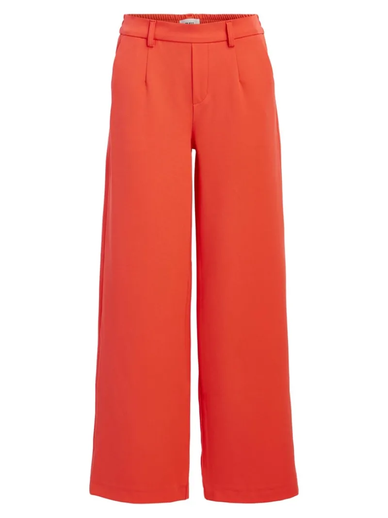 Object Hosen*OBJLISA WIDE PANT NOOS rosa2