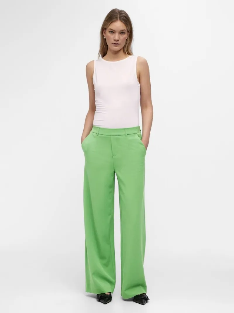 Object Hosen*OBJLISA WIDE PANT NOOS vibrant green