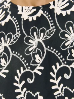 Object Shirts*OBJMYA RE L/S TOP NOOS Black