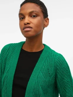 Object Pullover & Sweatshirts*OBJNOVA STELLA L/S KNIT CARDIGAN NOOS Lush Meadow