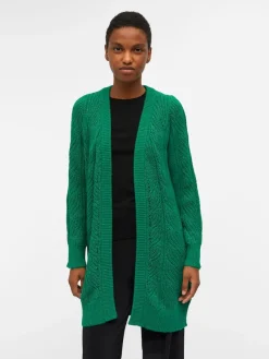 Object Pullover & Sweatshirts*OBJNOVA STELLA L/S KNIT CARDIGAN NOOS Lush Meadow