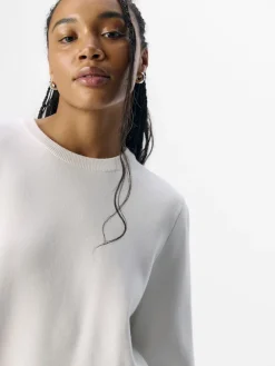 Object Pullover & Sweatshirts*OBJREYNARD O-NECK PULLOVER NOOS Cloud Dancer