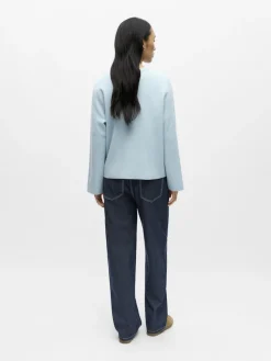 Object Pullover & Sweatshirts*OBJREYNARD O-NECK PULLOVER NOOS winter sky