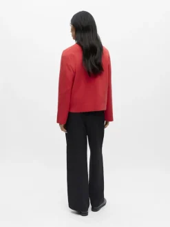 Object Pullover & Sweatshirts*OBJREYNARD O-NECK PULLOVER NOOS poinsettia