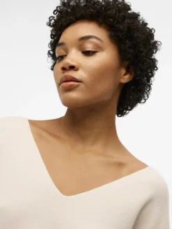 Object Pullover & Sweatshirts*OBJREYNARD V-NECK PULLOVER NOOS silver gray