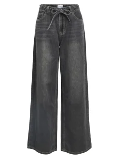 Object Jeans*OBJROSIE MW WIDE JEANS NOOS Medium Grey Denim