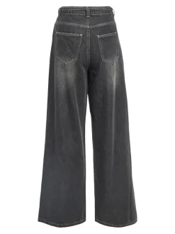 Object Jeans*OBJROSIE MW WIDE JEANS NOOS Medium Grey Denim