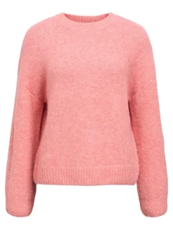 Object Pullover & Sweatshirts*OBJSAGGIA LS LO PULLOVER NOOS lantana