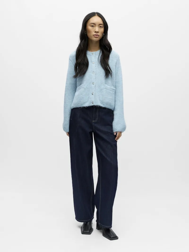 Object Pullover & Sweatshirts*OBJSAGGIA RE L/S KNIT CARDIGAN NOOS winter sky