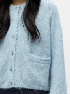 Object Pullover & Sweatshirts*OBJSAGGIA RE L/S KNIT CARDIGAN NOOS winter sky