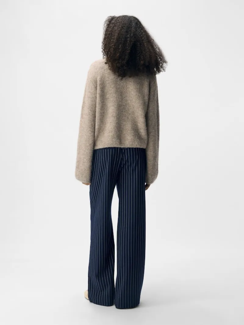 Object Pullover & Sweatshirts*OBJSAGGIA RE L/S KNIT CARDIGAN NOOS humus