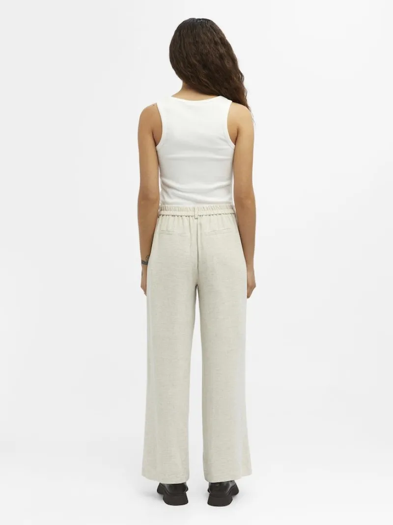 Object Hosen*OBJSANNE ALINE WIDE PANT NOOS sandshell